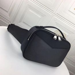 High Quality EXPLORER Waistpacks Top Handle Chest Bag Man Clutch Coin Purse Leather flower Cross Body Women Small Shoulder Waist B236S