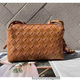 Authentic Spring Designer Leather Bag Woven Material BottegavVeneta Crossbody Square Venetas Fashion Handbag Bags Outlet WN-B45Z