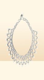 Chains LiiJi Unique Natural Clear Quartzs Freshwater Pearl Handmade Knitting Necklace Approx 3944cm Women Jewellery For Wedding8739838