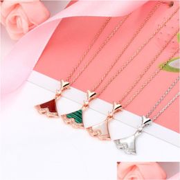 Pendant Necklaces Pendant Necklaces Gold Colour Elegant Crystal Choker Fashion Roman Digital For Women Jewellery Drop Delivery Jewellery Ne Dhdgh