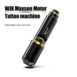 Tattoo Removal Machines WJX Swiss Maxson Motor Dragonhawk Professional Rotary Machine Pen for Cartridge Needles Permanent Supplies Gun 231211