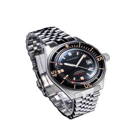 High-quality Fifty Fathoms Style divers Automatic Watch Sapphire Luminous Bezel 20ATM Marine Wrist Watch253B