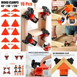 New Storage Bags Woodworking Angle Clamp Utility Fixation Tool Picture Frame Clip Household Tools Installer 60° 90°120° Multiangle Tool