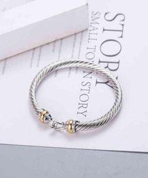 Bracelet Dy Hook Charm Women Fashion Jewellery Accessories Atmosphere Platinum Plated Men ed Wire Hemp Selling9457163