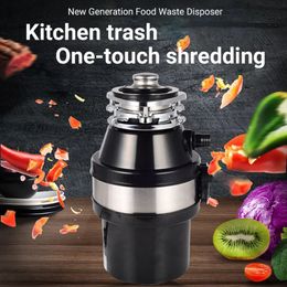 Other Kitchen Dining Bar Garbage Disposal Residue Crusher Sewer Rubbish Grinder Kitchen Sink Appliance Disposer220V 231211