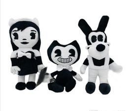 Bendy Boris Alice Angel Plush Doll Ink Machine Soft Stuffed Thriller Figure Toys For Kids Adult Xmas Halloween Gifts 30cm4307881