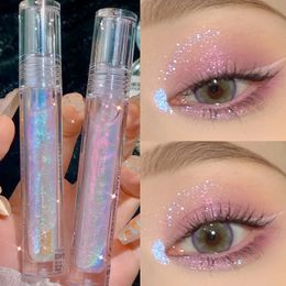 Eye Shadow Diamond Glitter Liquid Eyeshadow Highlighter Lying Silkworm Shiny Brightening Makeup Waterproof Lasting Women Party Beauty Tools 231211