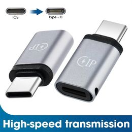 Mini For iPhone Adapter ios Male To Type-C Cable For iPhone 15 12 OTG USB C To ios light Adapter For Huawei Samsung