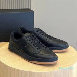 Top Luxury Brand Men's Leather Low-top Trainers Shoes Suede Elements Wholesale Man Skateboard Walking Outlet Brand Sneakers & Sports EU38-46