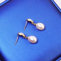 Stud Earrings Titanium Steel Mini Small Pearl Simple Fashionable And Versatile Girl DN128