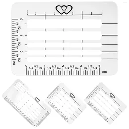 Storage Bottles Envelope Stencil Hollow Out Template Addressing Guide Letter Sewing Thank You Plastic Journal Stencils Planner Clear