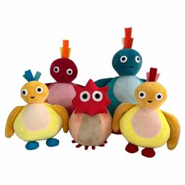 Baby's Animation Twirlwoos Fun Robin Plush Toy Children's Gift Cartoon Doll