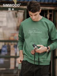 Mens Hoodies Sweatshirts Autumn Winter Oversize 400gsm Fabric Letter Print Men Plus Size High Quality Pullovers 231211