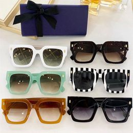 womens sunglasses 0457 fashion classic big box imported plate simple style women daily shopping glasses designer top quality origi296V