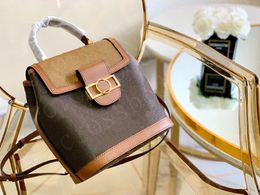 Luxury Designer bag Backpack mini Women Leather Shoulder Messenger Bags Purses 10Aquality School Bag travel bags mm size