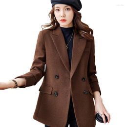 Women's Suits High Quality Fabric Women Blazers Jackets Coat Autumn Winter Formal Professional Outwear Tops Clothes Business Work Wear