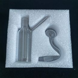 Mini Beaker Bong 12 Inch Glass Water Hookahs Oil Rigs 14mm OIL BURNER BOWL Thick Pyrex Clear Bubbler Ashcatcher