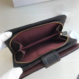 10A Mirror Quality Designer best genuinel leather womens with box s designers mens wallet purese credit card passport holder 105