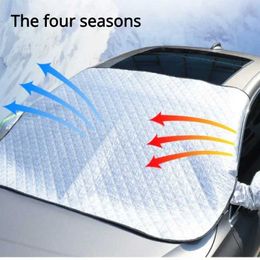 Car Front Window Screen Cover Auto Sun Windshield Shade Dust Protector Anti Snow Frost Ice Shield Windscreen Cove