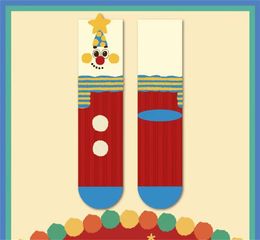 Autumn and Winter Thick Plush Christmas Socks Cartoon Cute Mid length Socks for Men and Women Christmas Gift z7