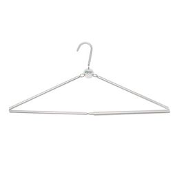 1pc Portable Foldable Hanger Aluminium Alloy Clothes Rack For Travel Household Dormitory Coat Hangers Folding Hangers2841