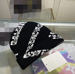 2024 Knitted Hat Beanie Cap Designer Skull Caps for Man Woman Winter Hats 6 Colour Top Quality