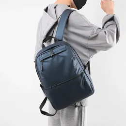Backpack Bags For Women Large Capacity Student Fashion Solid Laptop Bag Versatile Waterproof Shoulder