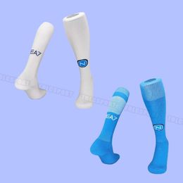 23 24 Napoli Soccer Socks Lozano Osimhen Zielinski Maglia Rrahmani Maradona 2023 2024 Full Set Socks Men Barn Child Adult Swim