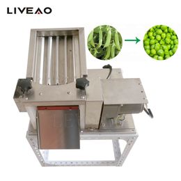 Commercial Edamame Bean Shelling Peeling Machine Electric Green Pea Sheller Peeler Separator