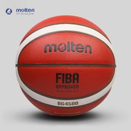 Balls Molten Basketball Ball Size 7 Official Certification Competition Basketball Standard Men's and Women's Training Team Baloncesto 231212