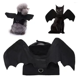 Dog Apparel Pet Halloween Clothing Costume Funny Batsuit Costumes Cosplay For Small Cats Fancy Dress Clothes S0W7