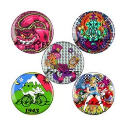 KUBOOZ Acrylic Anime Pictures Logo Ear Plugs Tunnels Gauges Piercings Body Jewelry Piercing Expander 6-25mm 120pcs310P