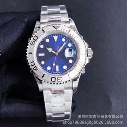 Men's watches automatic mechanical fine steel watch withs luminous scale spiral crown wristwatch with rotatable ring mouth me278j