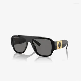 Sunglasses Original Box BLACK Women Men Acetate Square Glasses Retro Vintage Coloured Sunglases Aesthetic Trendy Sun