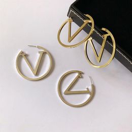 2021 High Quality Fashion Style Studs Design Stamp Stainless Steel Rose Gold Plated Stud earrings For Women Party Gifts whole288e