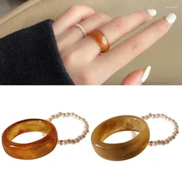 Cluster Rings 2Pcs Fashion Vintage Girls Knuckle Ring Plastic Joint Finger For Women Jewelry Accessories Party Dress Up