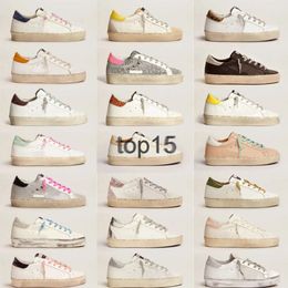 New Hi Star Sneakers platform sole Shoes Women Casual Shoe Italy brand Double height and iconic Designer flat shoes Golden Classic White Do-old Dirty style AAZ