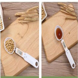 500g 0 1g Capacity Coffee Tea Digital Electronic Scale Kitchen Measuring Spoon Weighing Device LCD Display Cooking with USB248d