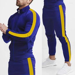 Men's Tracksuits 2023 Spring And Autumn Trend Sports Set Fashion High Quality Leisure Fitness Brand Customizable Logo