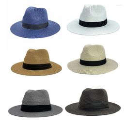 Wide Brim Hats Fashion Sunshades Hat Straw Weaving Sunhat For Ladies Girls
