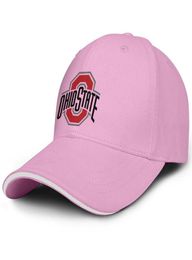 Unisex Ohio State Buckeyes primary team logo Fashion Baseball Sandwich Hat cool Unique Truck driver Cap football Golden Football W7336039