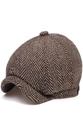 New mens Newsboy Cap Beret Hat Men Women wild Hats Tweed Gatsby Octagonal Black White Herringbone Vintage Ivy Hats gorras7471680