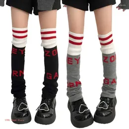 Women Socks Flared For Girls Ballet Lolitas Foot Cover Gothic Harajuku Middle Tube