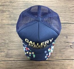 graffiti Gary GP Dept hat mesh Truck Driver Hat casual letter baseball cap for men and women XFKI ope8084166