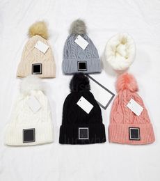 2021 fashion personality charm new winter hat knitted hat hip hop men women fur y warm head Plush hat multi-color optional manufacturer wholesale1229732