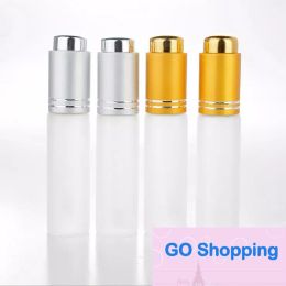 Quality 20 ML Mini Portable Frosted Glass Refillable Perfume Bottle Empty Cosmetic Parfum Vial With Dropper free shipping