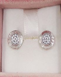 Andy Jewe Stud Earrings Made of 925 Sterling Silver Fit European Style ALE Jewelry9138031