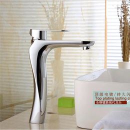 Kitchen Faucets Vidric Faucet Modern Bathroom Products Chrome Finished And Cold Water A Mixer Single Handle Tap