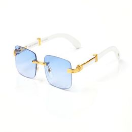 Neue Büffelhornbrillen, modische Sport-Sonnenbrillen für Männer und Brillengestelle für Damen, Holz in modischen Sonnenbrillengestellen, Lunettes309T