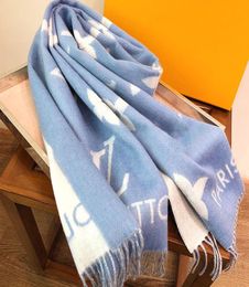 High Quatity Old Flower Knitted Cashmere Scarf For Women Designer Jacquard Doublesided Scarves Ladies Lapel Big Head Handmade Sca4011613